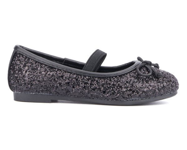 Olivia Miller Girls' Toddler Jewel Ballet Flat