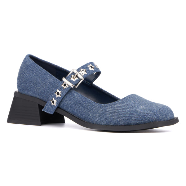 olivia miller Women's Asteroid Maryjane Flat