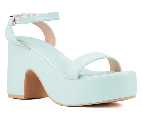 Olivia Miller Women's Charmer Platform Heel