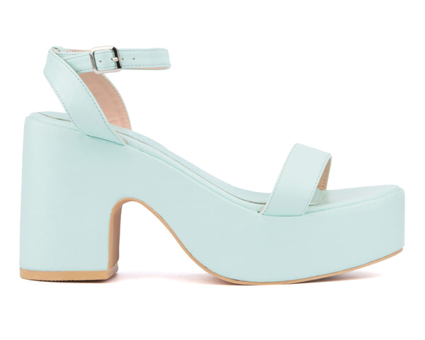 Olivia Miller Women's Charmer Platform Heel