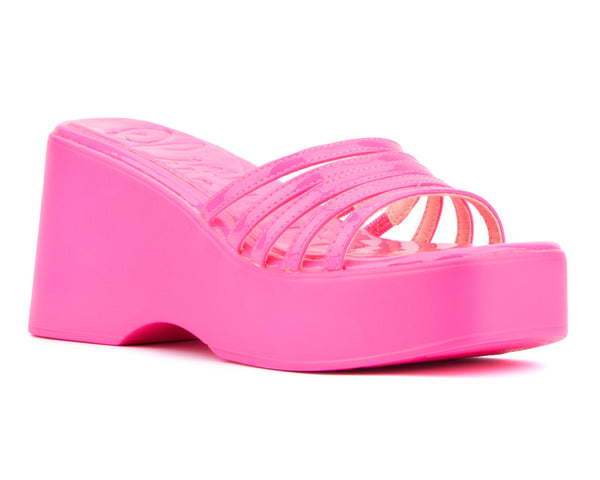Olivia Miller Women's Dreamer Wedge Sandal