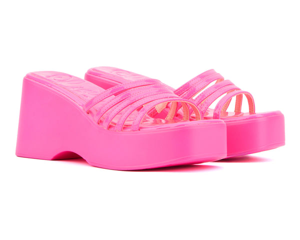 Olivia Miller Women's Dreamer Wedge Sandal