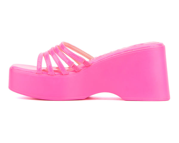 Olivia Miller Women's Dreamer Wedge Sandal