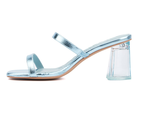 Olivia Miller Women's Lovely Heel Sandal