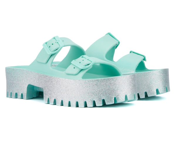Olivia Miller Women's Sparkles Slide Sandal