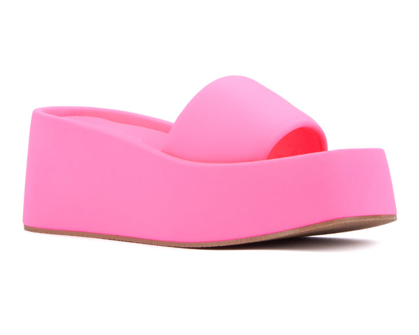 Olivia Miller Women's Uproar Wedge Sandal