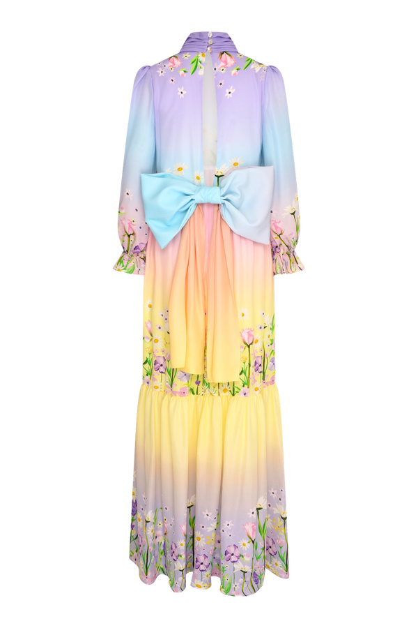 Olivia Rubin Appolina Ombre Floral Gown RENTAL