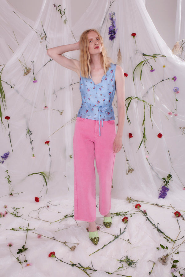 Olivia Rubin Lynnie Pink Jeans SAMPLE