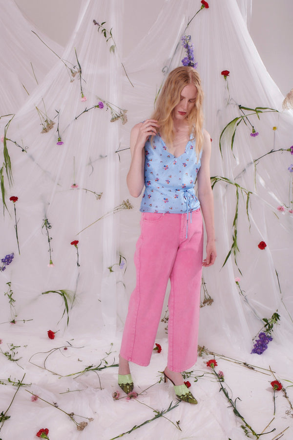 olivia rubin Lynnie Pink Jeans SAMPLE