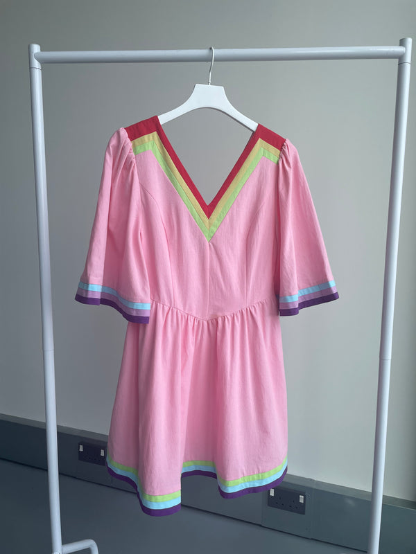 olivia rubin Mila Pink mini Dress SAMPLE