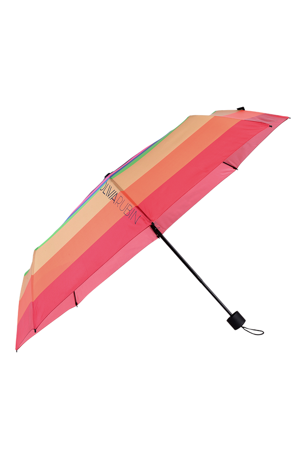 Olivia Rubin Zeena Rainbow Stripe Umbrella