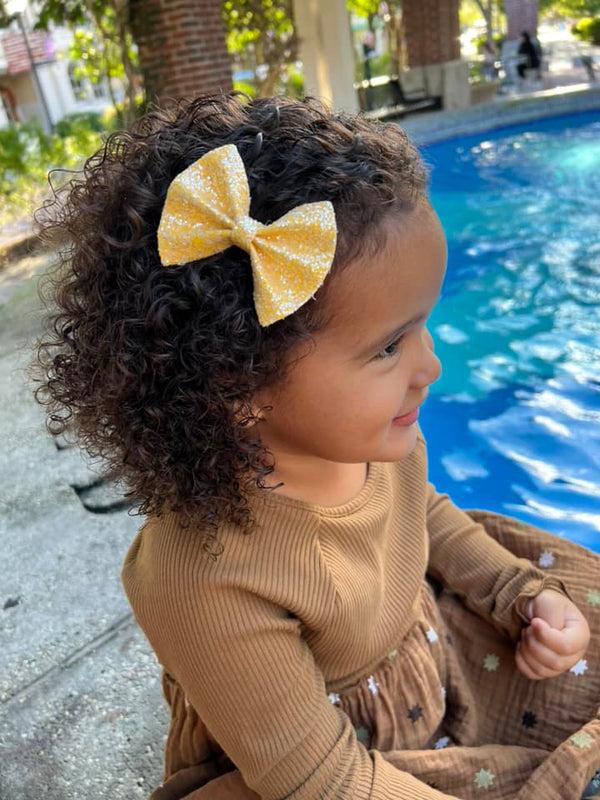 Olivia's Bow Birthstone Bow: November Topaz