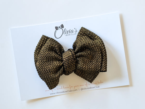 olivia's bow Black Tie Glam Mini Babs