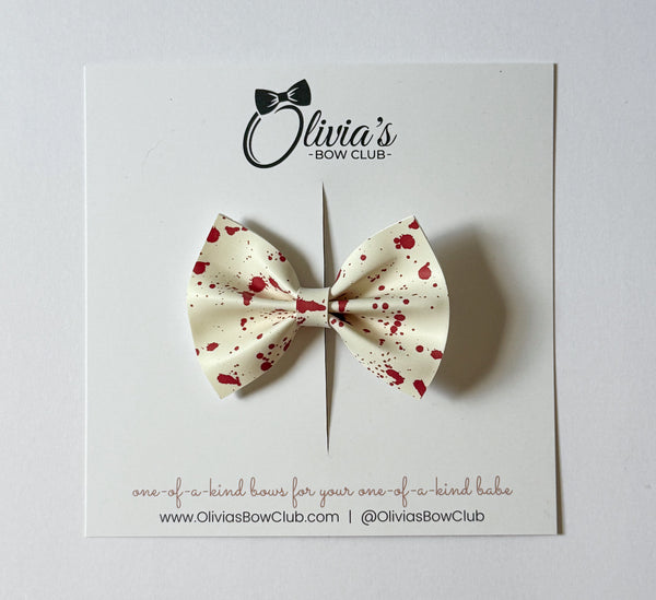 olivia's bow Bloody Sweet - Classic XL Leather