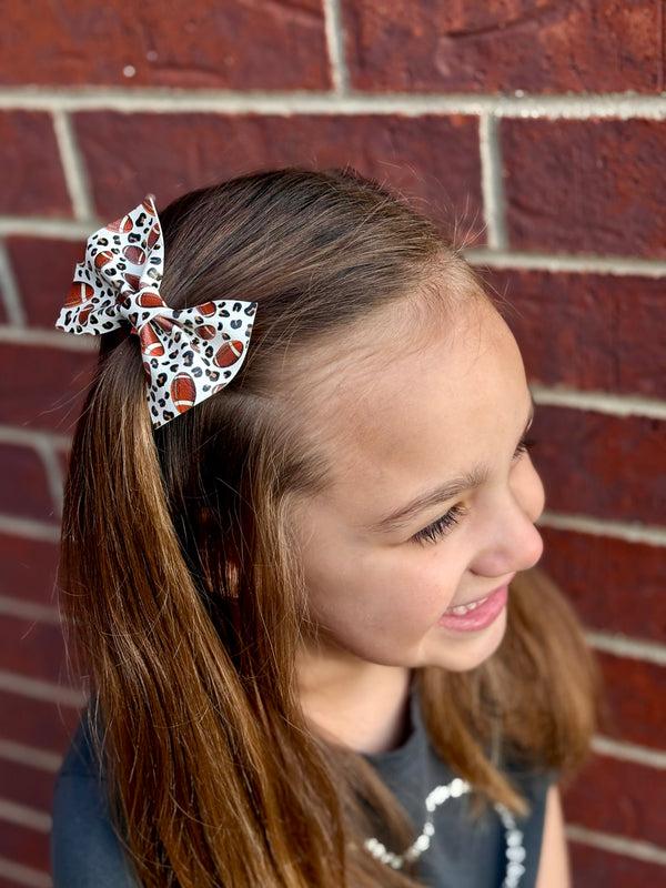 Olivia's Bow Classic XL Leather - Touchdown Babe