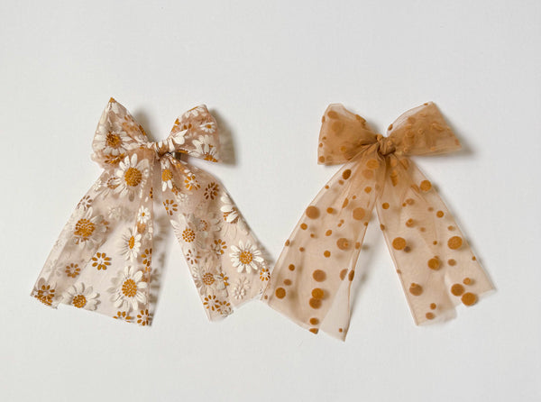 olivia's bow Latte Blossom Collection - Genevieve's