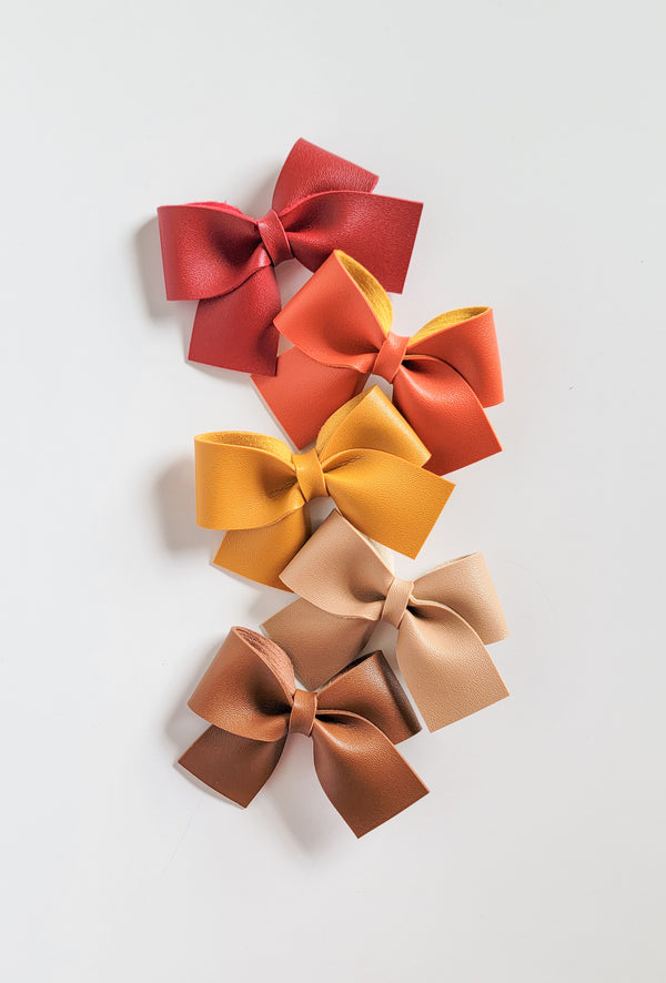 olivia's bow Lovely Leathers