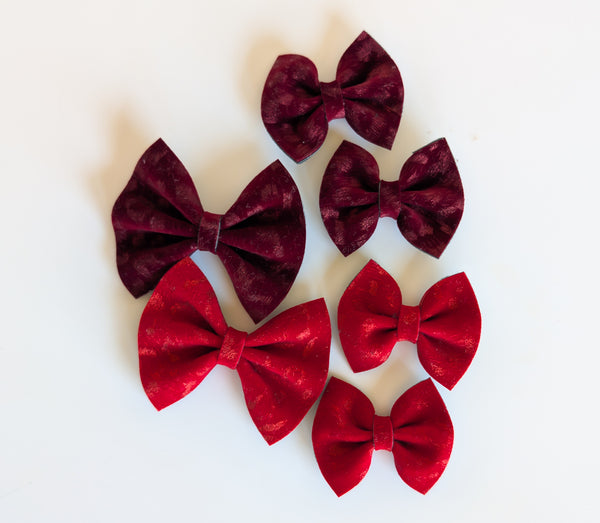 olivia's bow Loving Leopard Velvets