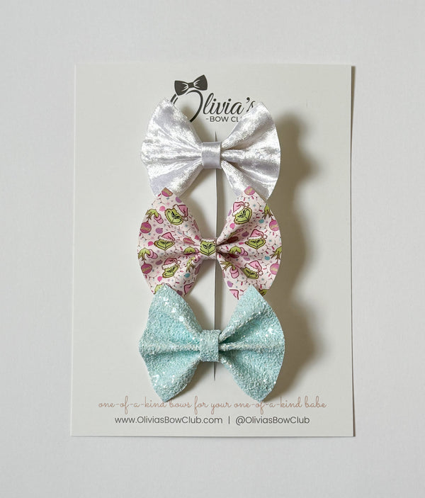 olivia's bow Mischief Set - Classic XL Leathers