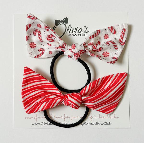 olivia's bow Peppermint Pair - Sienna's