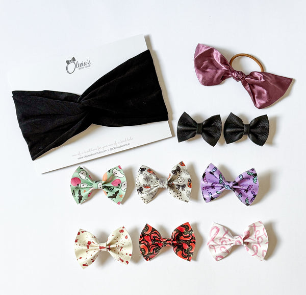 Olivia's Bow Pink Power - Classic XL Leather