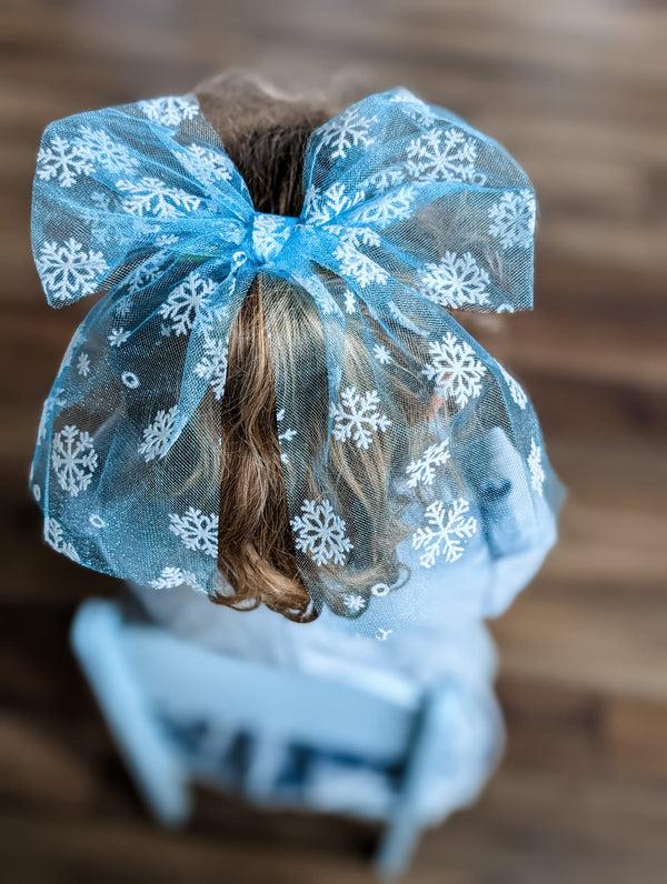 Olivia's Bow Snowfall Splendor MAMA Genevieve