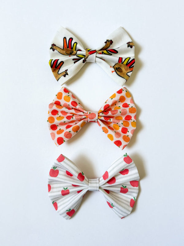 olivia's bow Thankful Set - Classic Bows