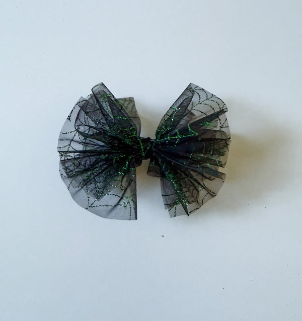 Olivia's Bow Webbed & Wild Shredded Tulle