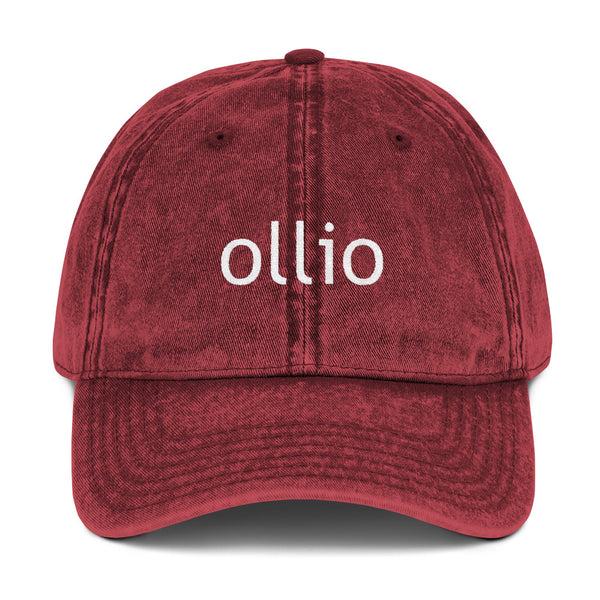 Ollio Ollio Vintage Cotton Twill Cap