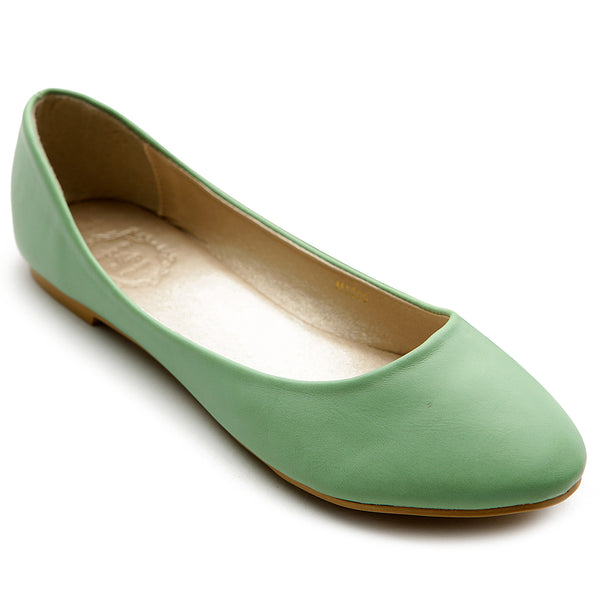 Ollio Ollio Women's Shoe Ballet Basic Light Comfort Low Heel Flat