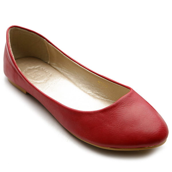 Ollio Ollio Women's Shoe Ballet Basic Light Comfort Low Heel Flat