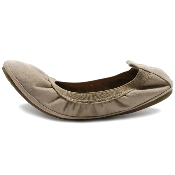 Ollio Ollio Women's Shoes Faux Suede Comfort Ballet Flat