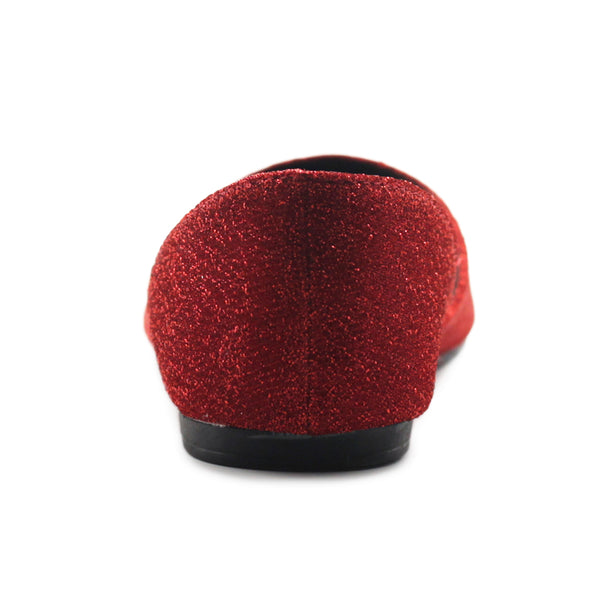 Ollio Ollio Women's Shoes Glitter Casual Comfort Light Pointed Toe Ballet Flats F112