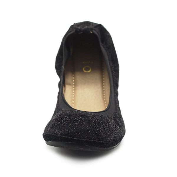 Ollio Ollio Women's Shoes Glitter Slip On Comfort Basic Ballet Flats F118