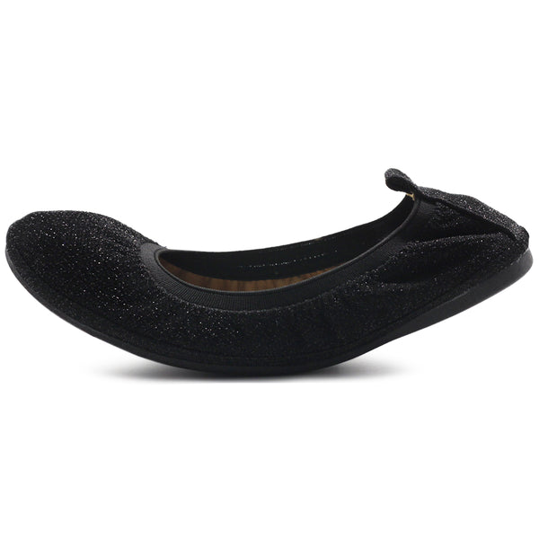 Ollio Ollio Women's Shoes Glitter Slip On Comfort Basic Ballet Flats F118