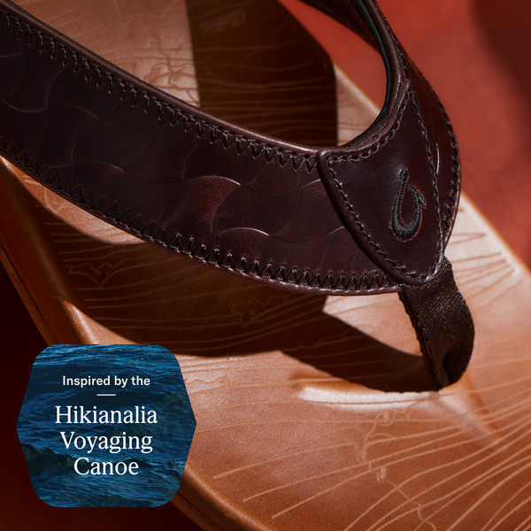 Olukai Hikianalia Dark Java