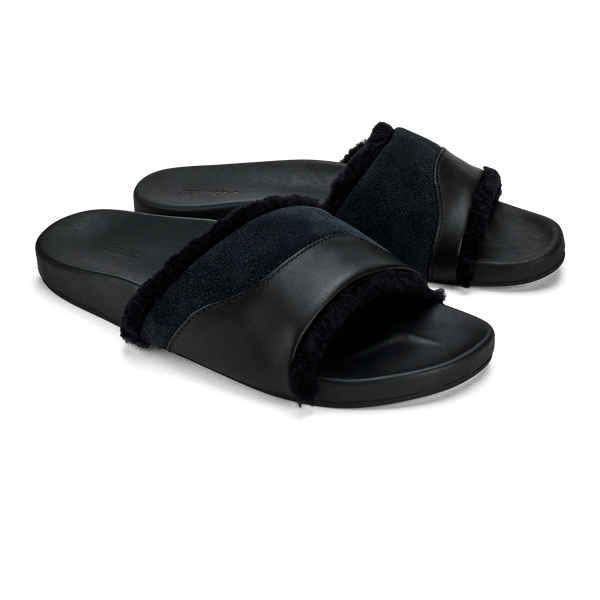 Olukai Hō‘ala Slide Black