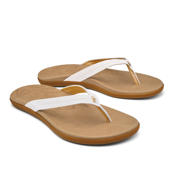 Olukai Honu Bright White
