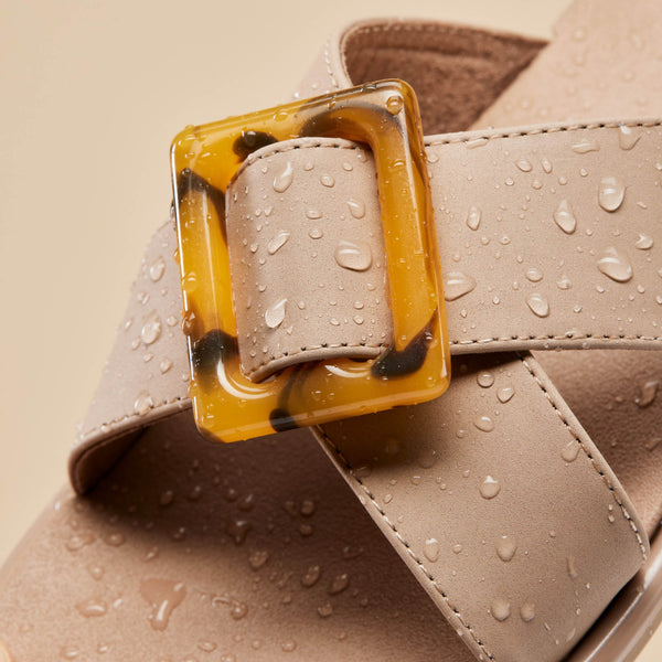 Olukai La‘i Slide Taupe