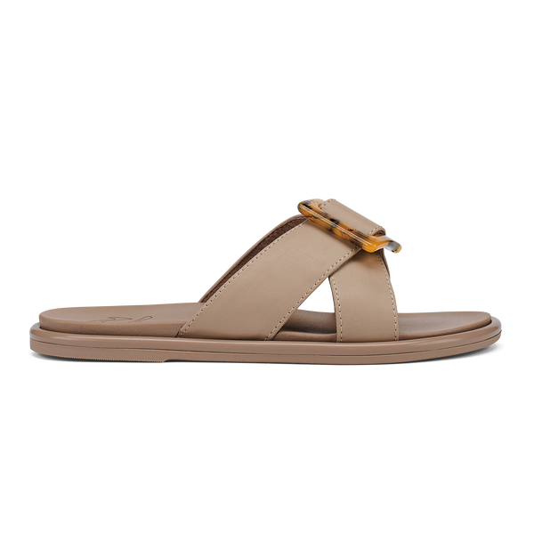 olukai La‘i Slide Taupe