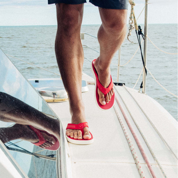 Olukai Leeward Red Lava