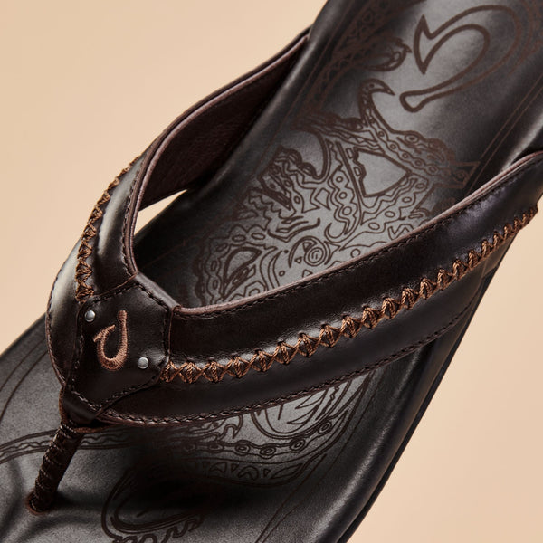 Olukai Mea Ola Dark Java