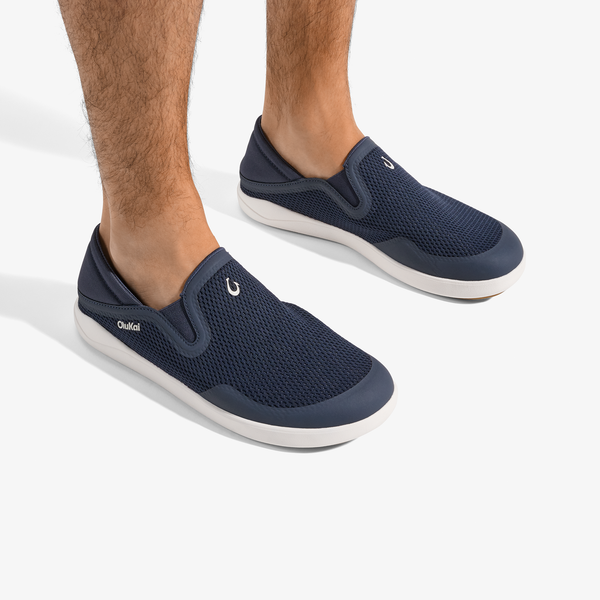 Olukai Moku Slip Trench Blue