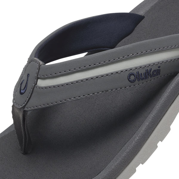 Olukai 'Ohana Pālua Men’s Beach Sandals Cloud Grey