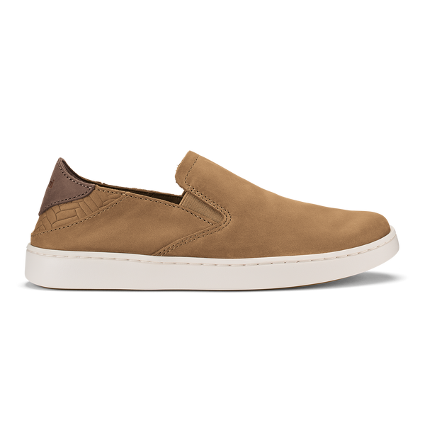 olukai Pehuea Leather Sahara