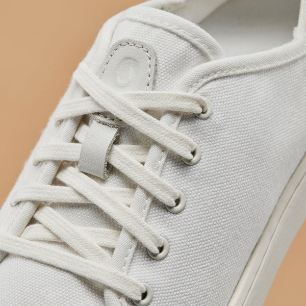 Olukai Pehuea Lī Canvas Bright White