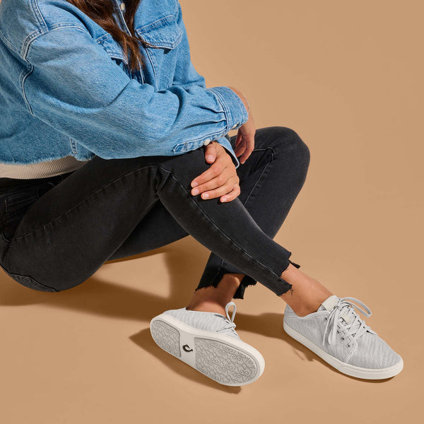 Olukai Pehuea Lī Mist Grey