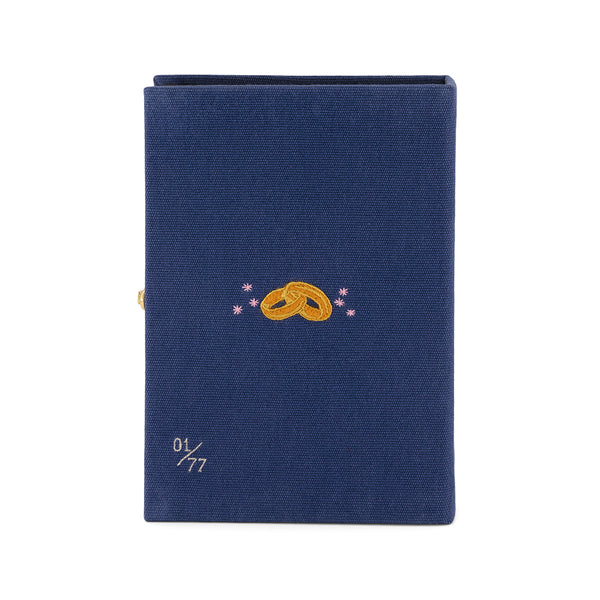 Olympia Le Tan Just Married - Lovebirds (Blue - Customizable)