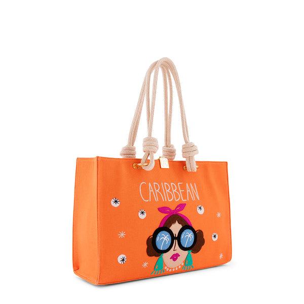 Olympia Le Tan Caribbean (Tote Medium)