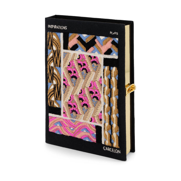 Olympia Le Tan Colorful Patterns - Black